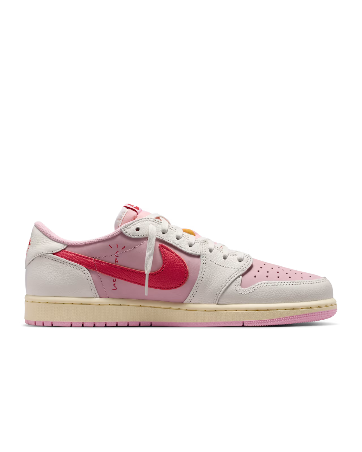 Jordan 1 Low Travis Scott Sail Tropical Pink