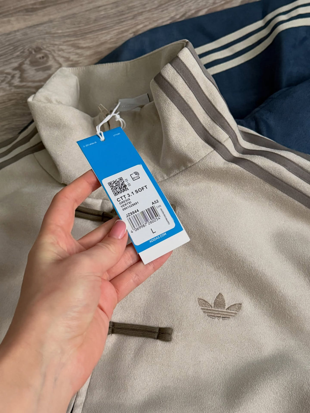 Adidas Tang Jacket CTT 3.1 SOFT FW24 White Beige