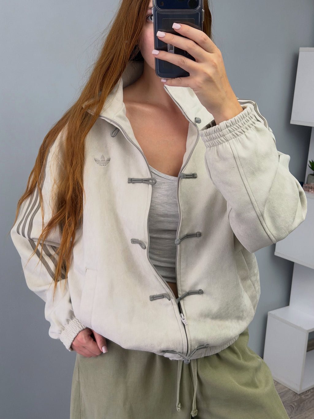 Adidas Tang Jacket CTT 3.1 SOFT FW24 White Beige